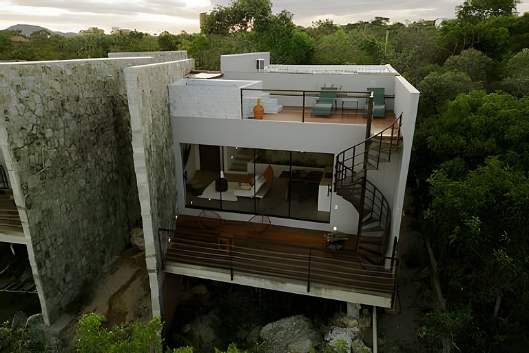 Vila Komorebi - Linda vista, Piscina Privativa