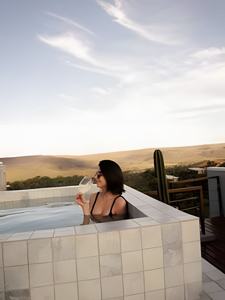 Vila Komorebi | Piscina aquecida com vista