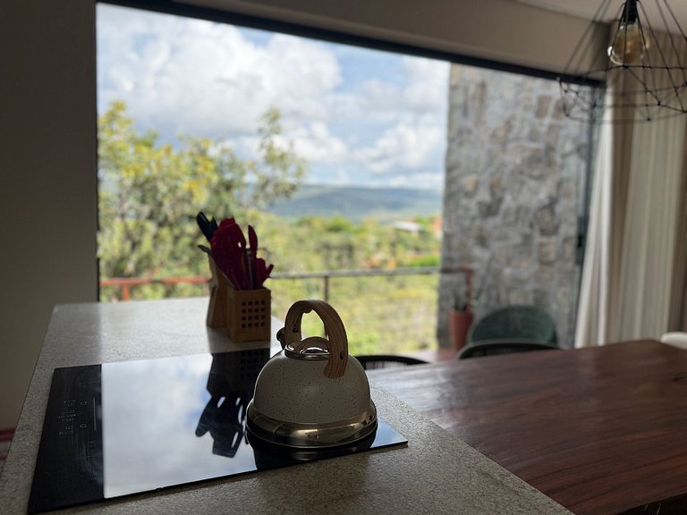 Vila Komorebi - Linda vista, Piscina Privativa