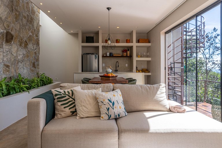 Vila Komorebi | Linda vista, Piscina Privativa