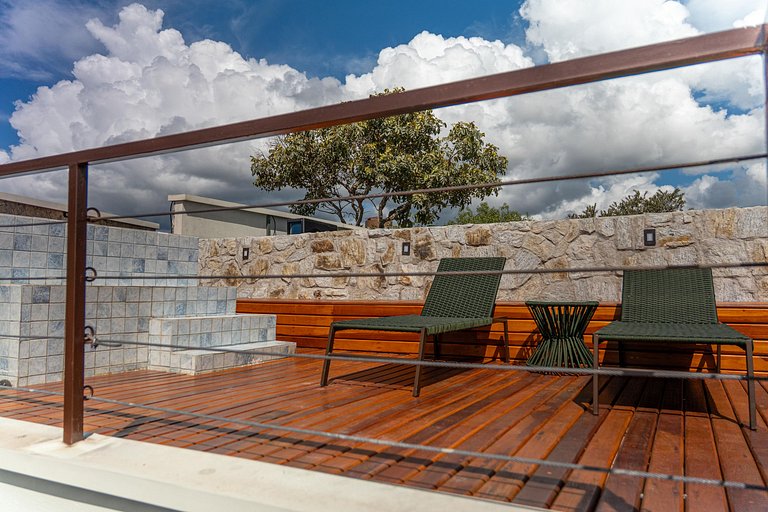 Vila Komorebi | Linda vista, Piscina Privativa