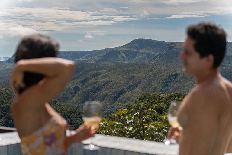 Vila Komorebi | Linda vista, Piscina Privativa