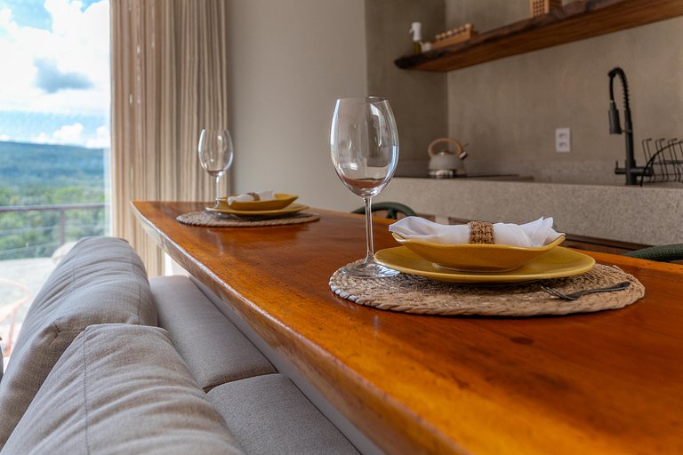 Vila Komorebi | Piscina aquecida com vista