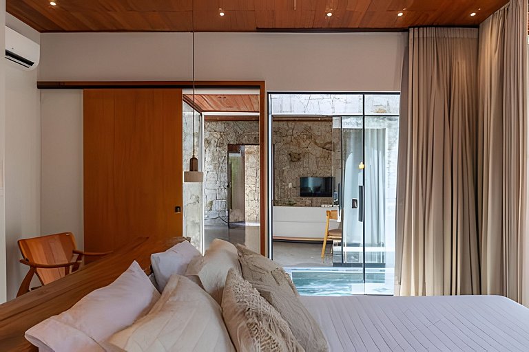 Vila Komorebi | Piscina Aquecida, Hidro e Natureza